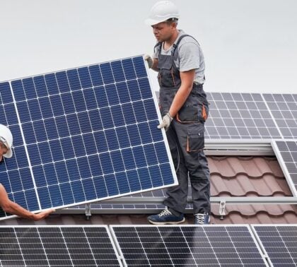 Hoog rendement zonnepanelen